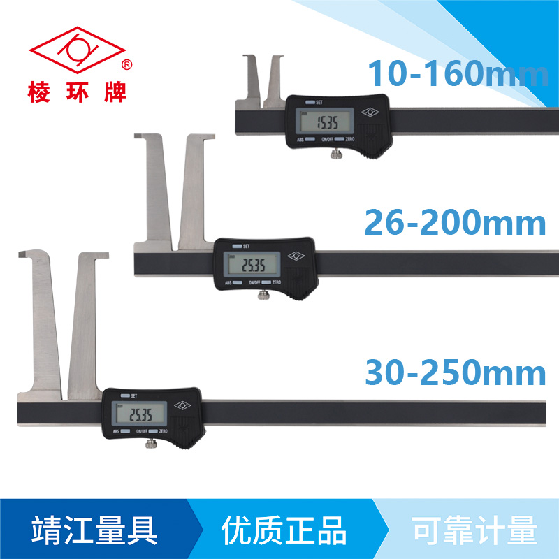 棱环牌不锈钢内径数显卡尺，AN619/628系列