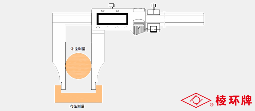 棱环牌不锈钢单面数显卡尺，AS218系列